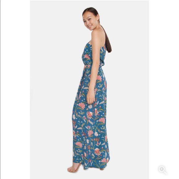 NEW • Tucker • One Shoulder Maxi Dress Floral - Picture 3 of 8